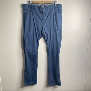 Michael Kors Parker Slim Fit Men’s Blue 5-Pocket Chino Pants Size 38x32